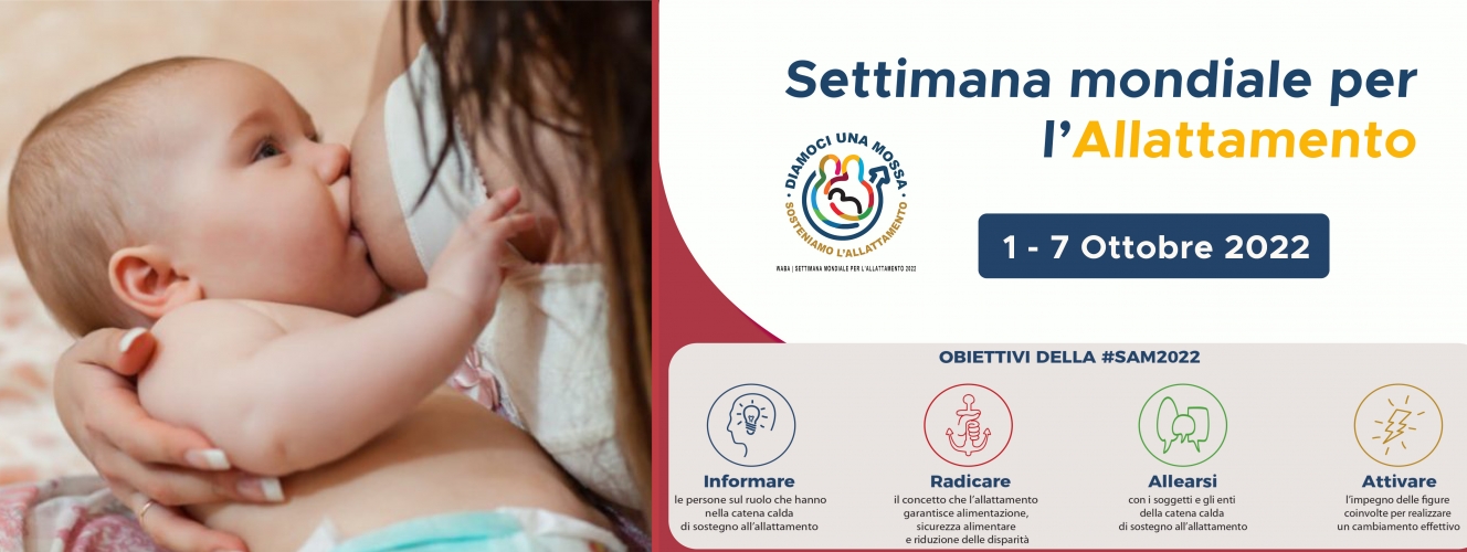 1-7 ottobre Settimana Mondiale dell’Allattamento