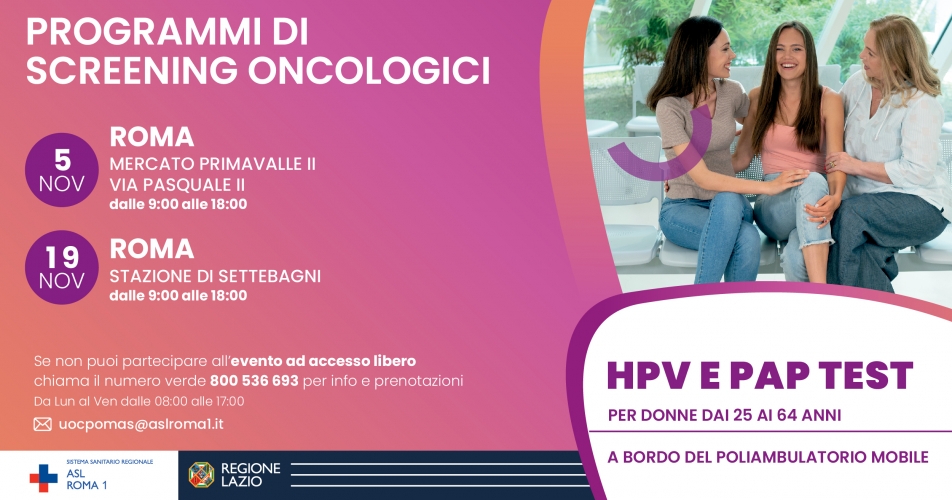 Screening cervice uterina