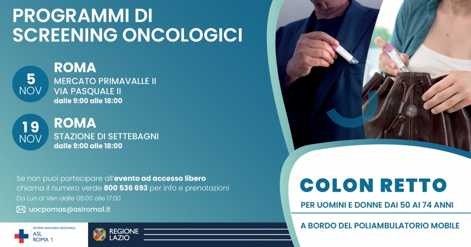 Screening colon retto