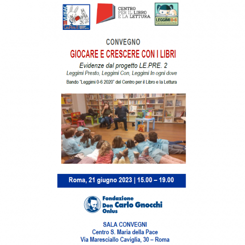 Giocare e crescere con i libri