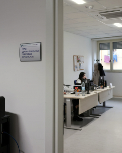 Ingresso Casa della Comunità Monte Sacro