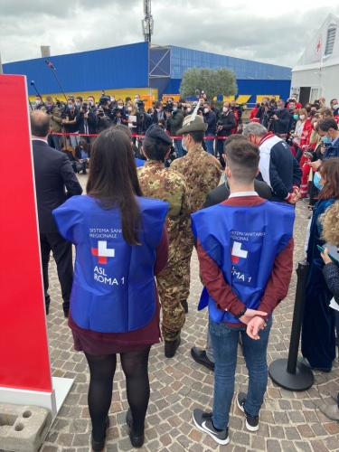 inaugurazione porta di roma