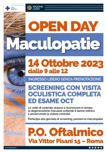 Open Day Maculopatie