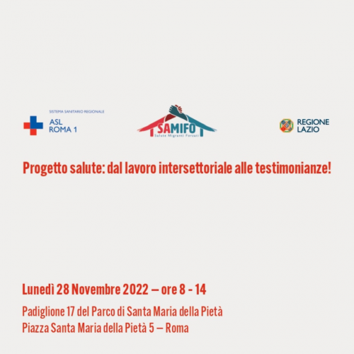 immagine Progetto Salute: dal lavoro intersettoriale alle testimonianze