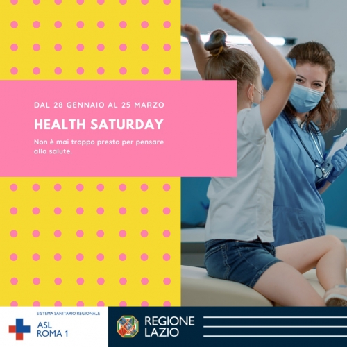 Health Saturday ogni sabato screening oncologici e vaccinazioni