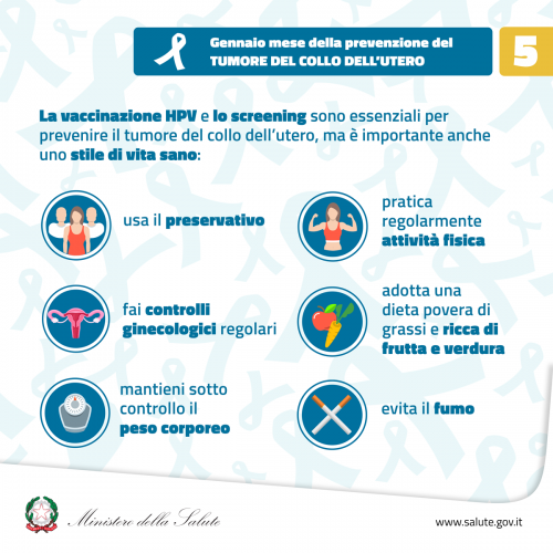 prevenzione del tumore al collo dell’utero 5