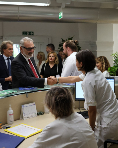 Rocca incontra il personale sanitario