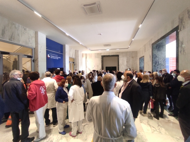 Inaugurazione nuovi spazi e reparti all’Ospedale San Filippo Neri