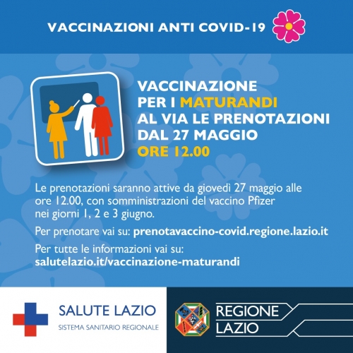 vaccini maturandi