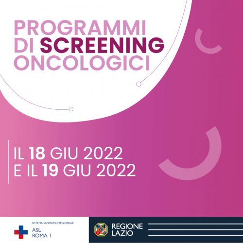18-19 giugno Giornate per la prevenzione oncologica: screening gratuiti