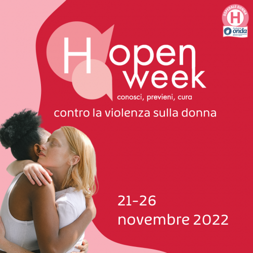 21-26 novembre H-Open week contro la Violenza sulla Donna