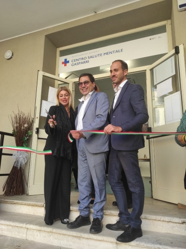 26 ottobre Riapertura del Centro di Salute Mentale Gasparri