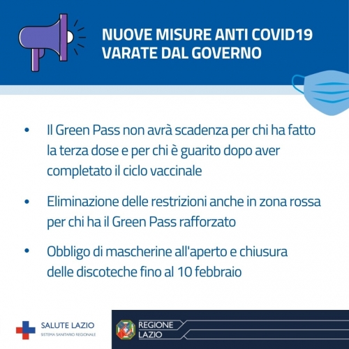 Nuove disposizioni su Green Pass e Scuole (dl 5/2022)