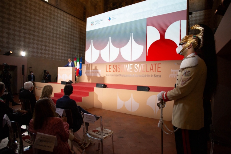 Inaugurazione del restauro delle Corsie Sistine dell’Arcispedale di Santo Spirito in Saxia_13