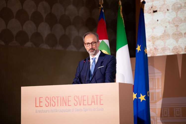 Inaugurazione del restauro delle Corsie Sistine dell’Arcispedale di Santo Spirito in Saxia_17