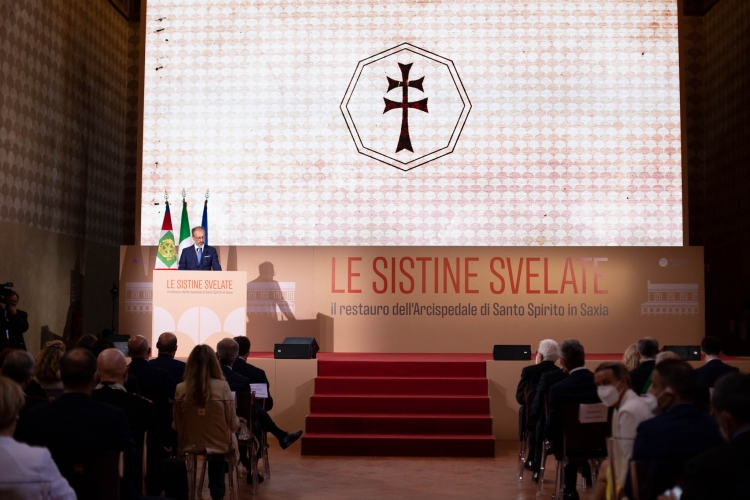 Inaugurazione del restauro delle Corsie Sistine dell’Arcispedale di Santo Spirito in Saxia_20