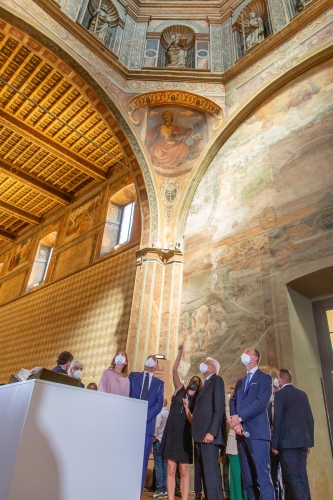 Inaugurazione del restauro delle Corsie Sistine dell’Arcispedale di Santo Spirito in Saxia_22
