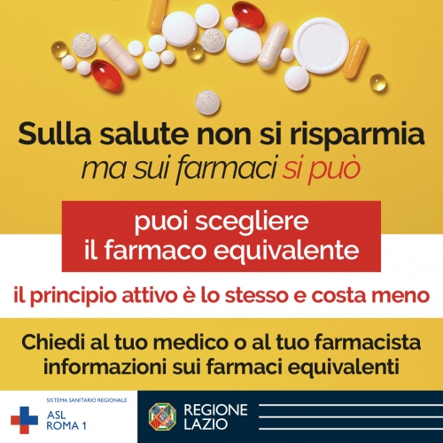 Farmaci equivalenti sulla salute non si risparmia, ma sui farmaci si può