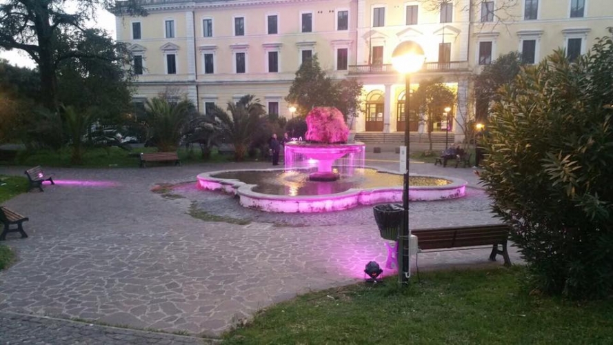 Fontana illuminata