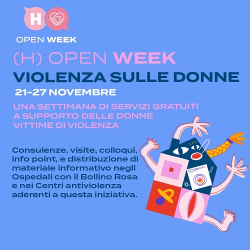 H Open Week contro la Violenza sulla Donna
