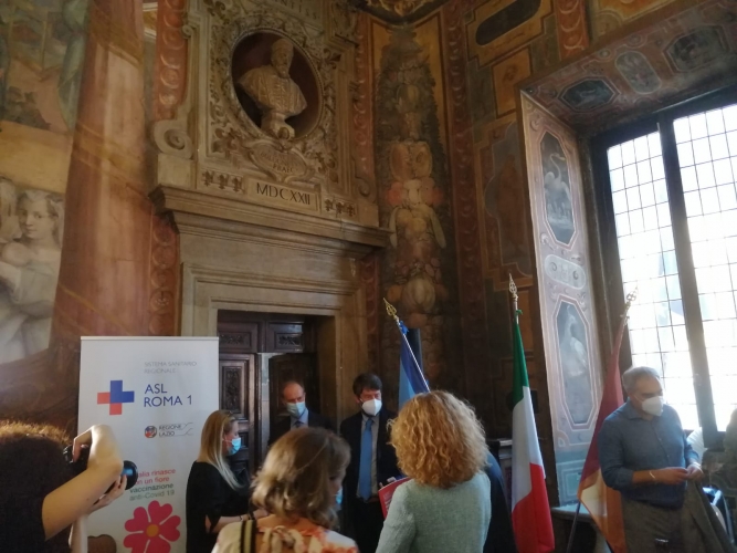 inaugurazione biblioteca lancisiana