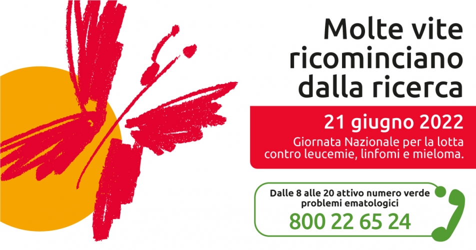 21 giugno Giornata nazionale per la lotta contro leucemie, linfomi e mieloma