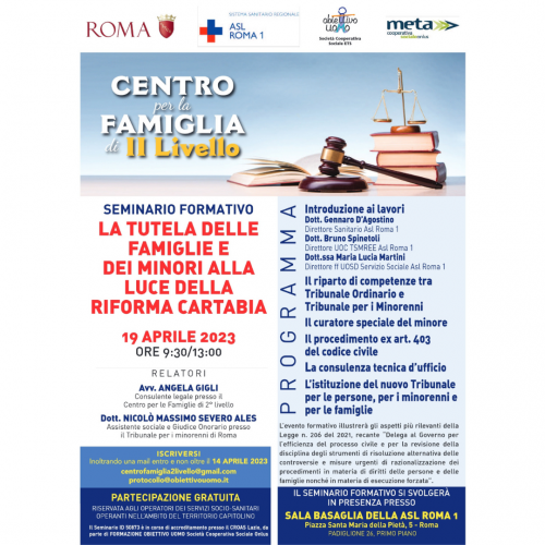 Seminario La tutela delle famiglie e dei minori