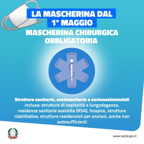 Utilizzo delle mascherine: disposizioni dall’1 maggio al 15 giugno 2022_6