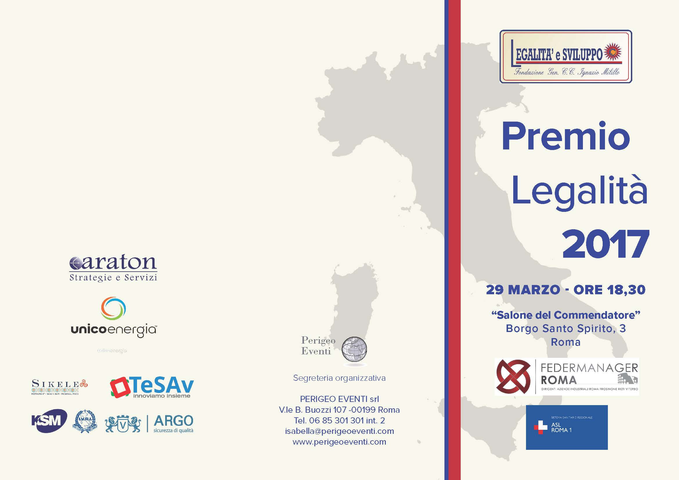 Premio legalità 2017