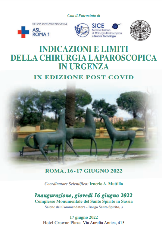 16-17 giugno convegno Indicazioni e limiti della chirurgia laparoscopica in urgenza