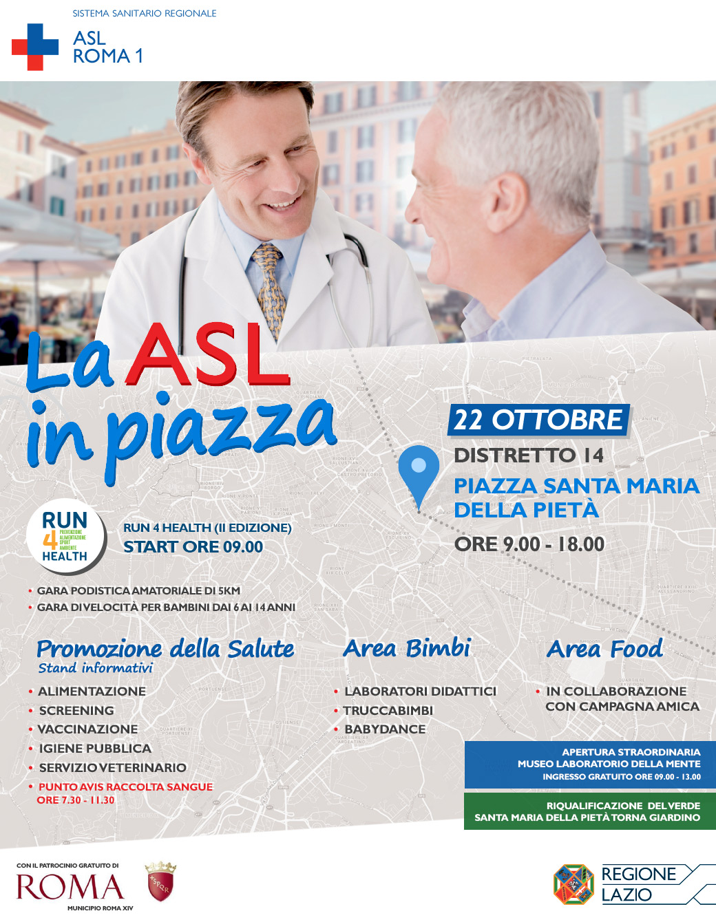 La ASL in Piazza - 22.10.2017 Santa Maria della Pietà