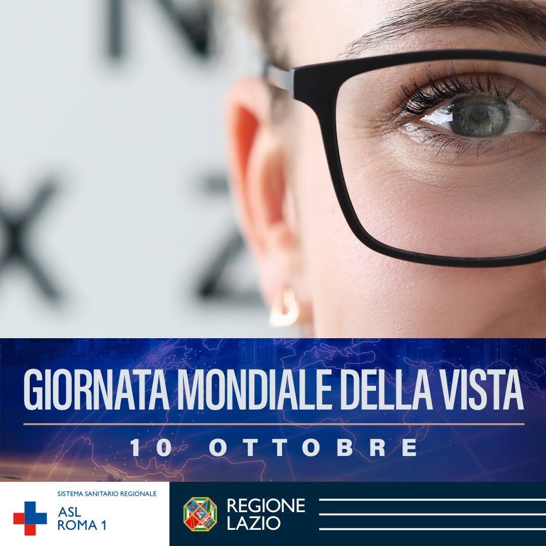 10 ottobre Giornata Mondiale della Vista