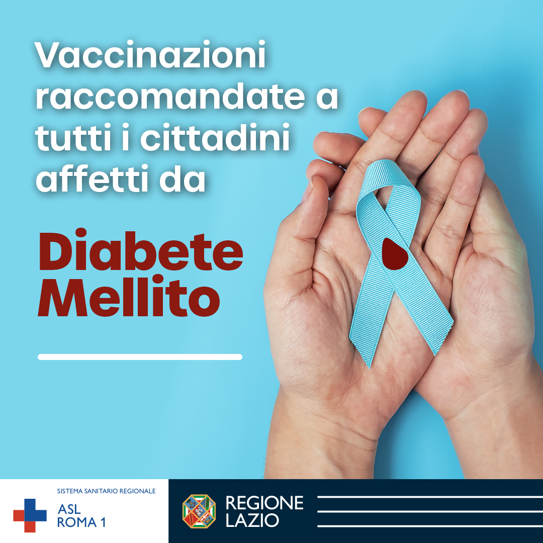 Vaccinazioni raccomandate a tutti i pazienti affetti da diabete melito