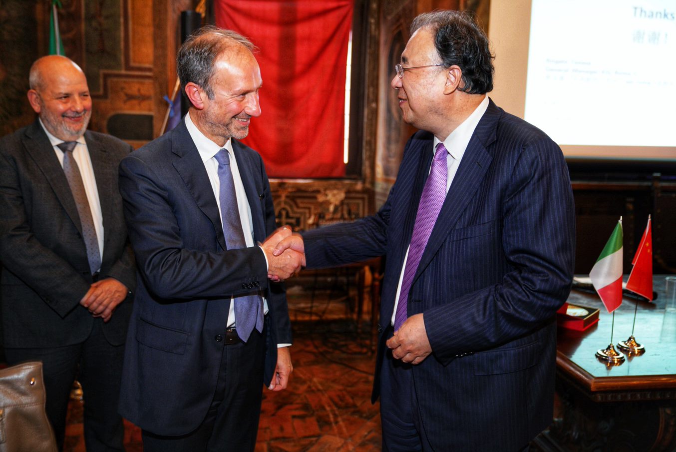 Il Ministro della Salute Cinese Ma Xiaowei in visita presso il Complesso Monumentale Santo Spirito della ASL Roma 1