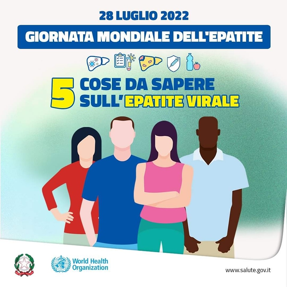 28 luglio Giornata Mondiale contro l’Epatite