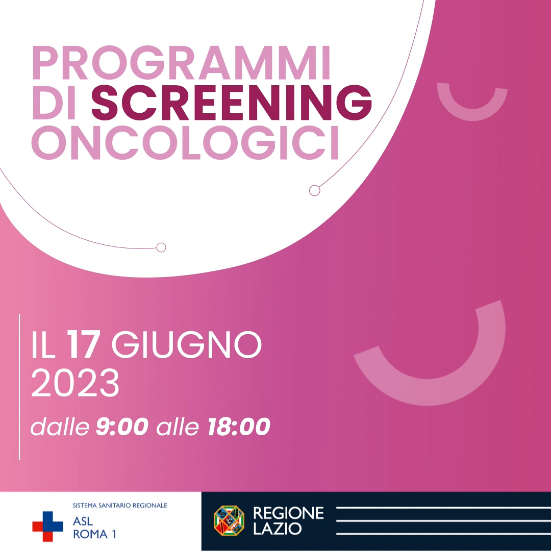 17 giugno Giornata per la prevenzione oncologica: Screening gratuiti a Via Belgio