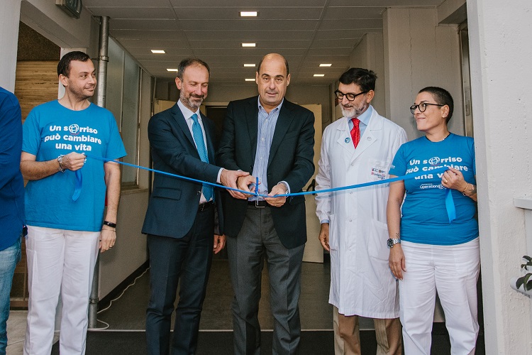 Taglio del nastro per il nuovo centro di cura multispecialistico Smile House Roma all'ospedale San Filippo Neri