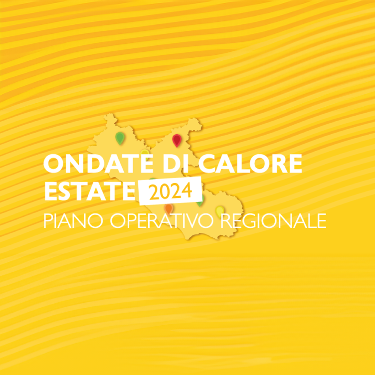 Ondate di calore. Piano Operativo regionale, estate 2024