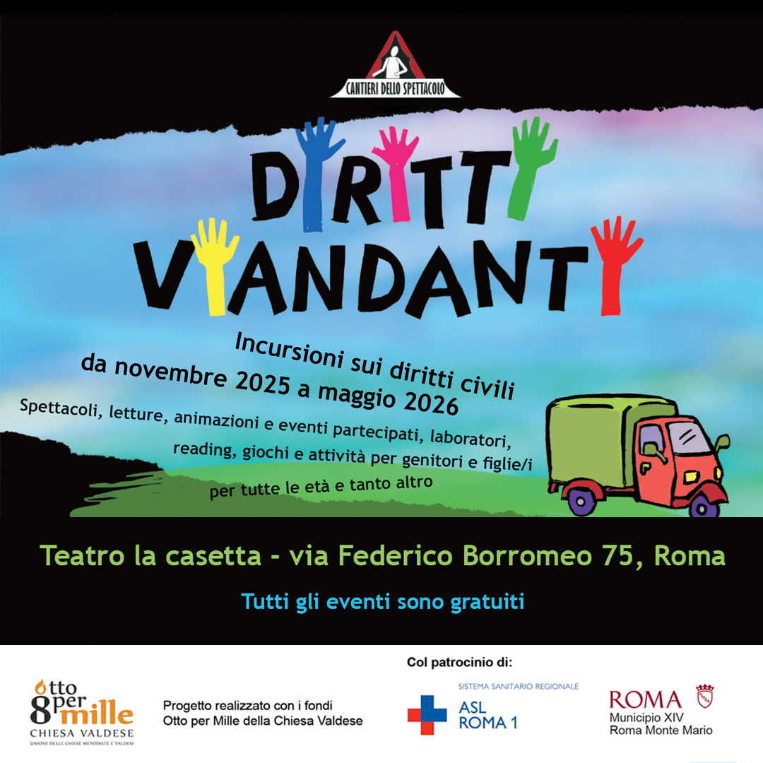 Dal 29 novembre al 28 febbraio 2026 Diritti viandanti