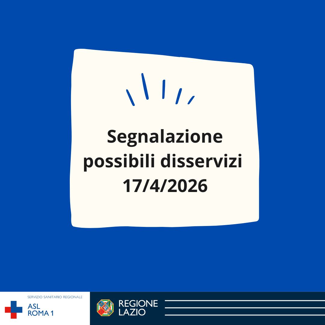 Possibili problemi tecnici - servizi informatici 17 aprile 2026