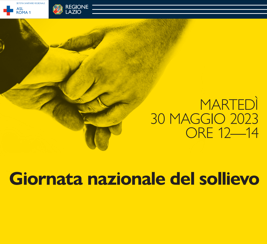 30 maggio Giornata nazionale del sollievo: tavola rotonda a Borgo Santo Spirito