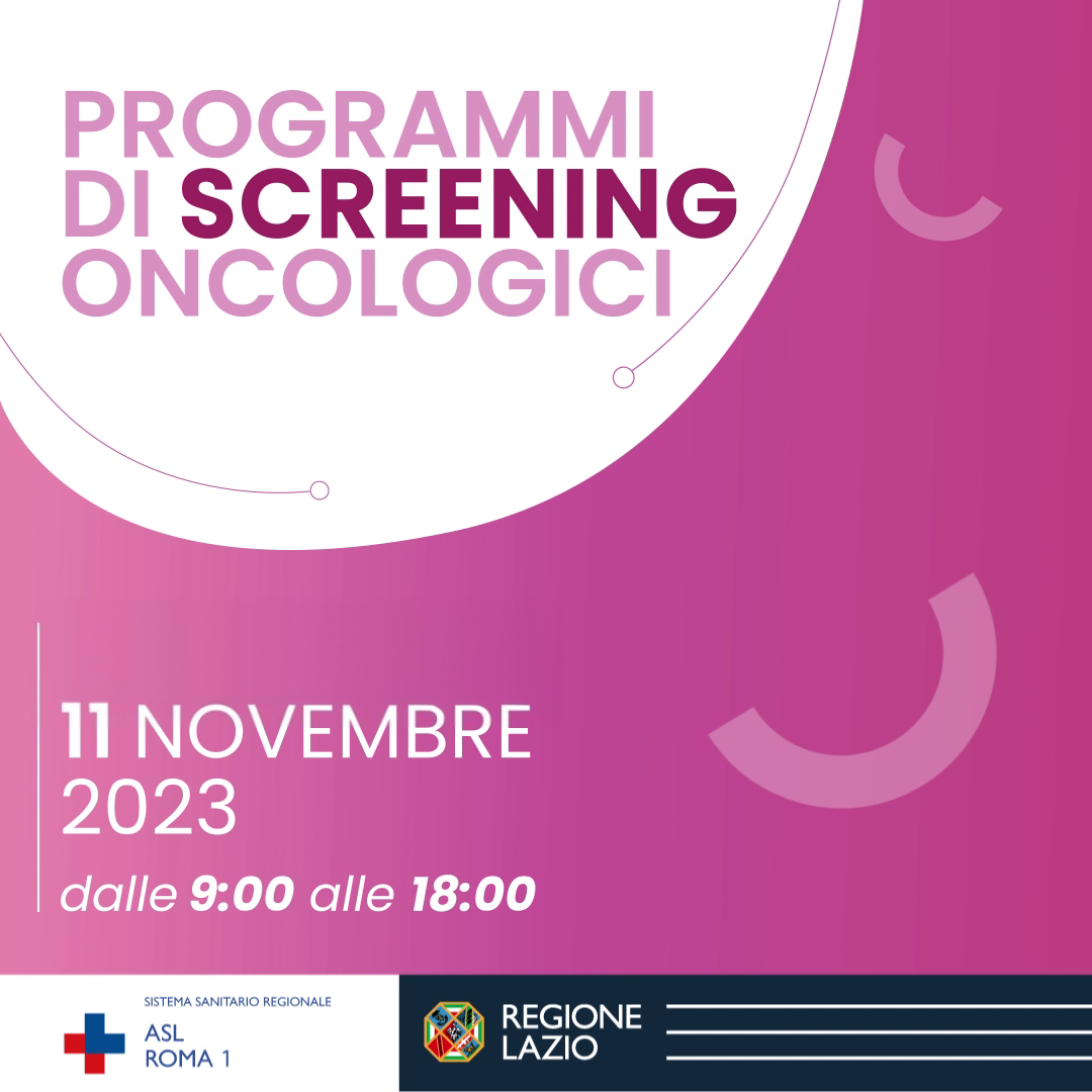 11 novembre Screening oncologici gratuiti a piazza Conca d'Oro