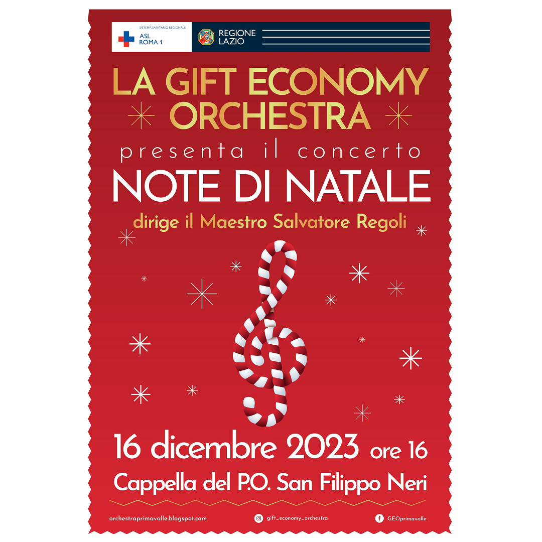 16 dicembre Concerto “Note di Natale” della GEO Orchestra al San Filippo Neri