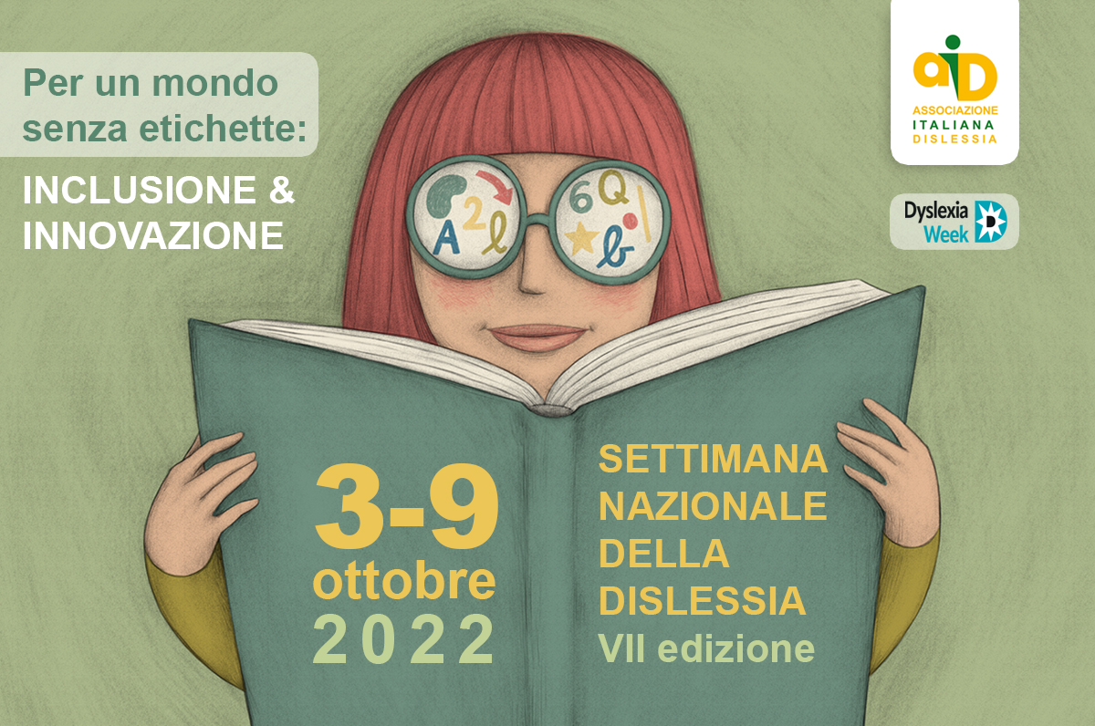 3-9 ottobre Settimana Nazionale della Dislessia
