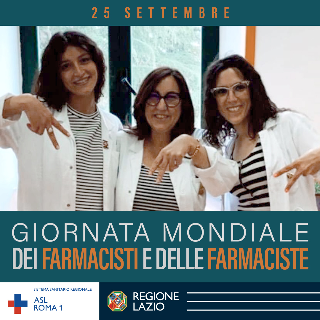 25 settembre Giornata Mondiale dei Farmacisti e delle Farmaciste