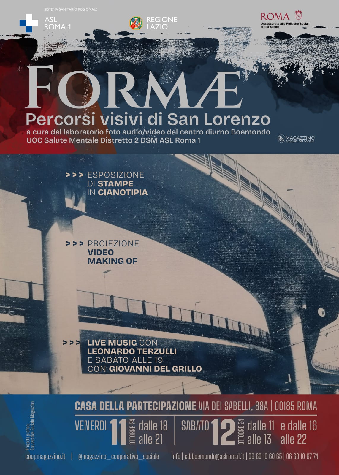 11-12 ottobre Esposizione “Formæ – Percorsi visivi di San Lorenzo” del Centro Diurno Via Boemondo
