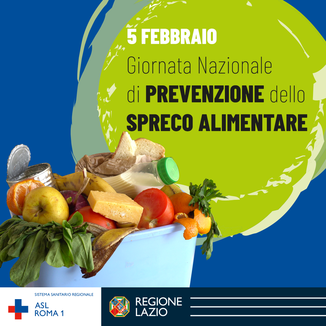 5 Febbraio Giornata Nazionale di Prevenzione dello Spreco Alimentare