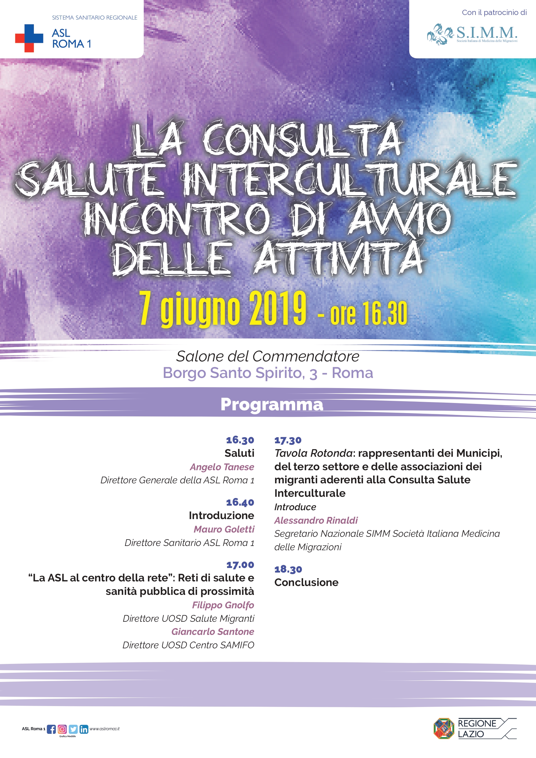 Consulta salute interculturale della ASL Roma 1