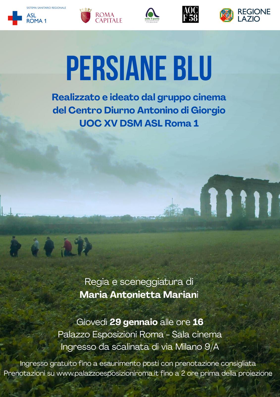 29 Gennaio docufilm "Persiane Blu"