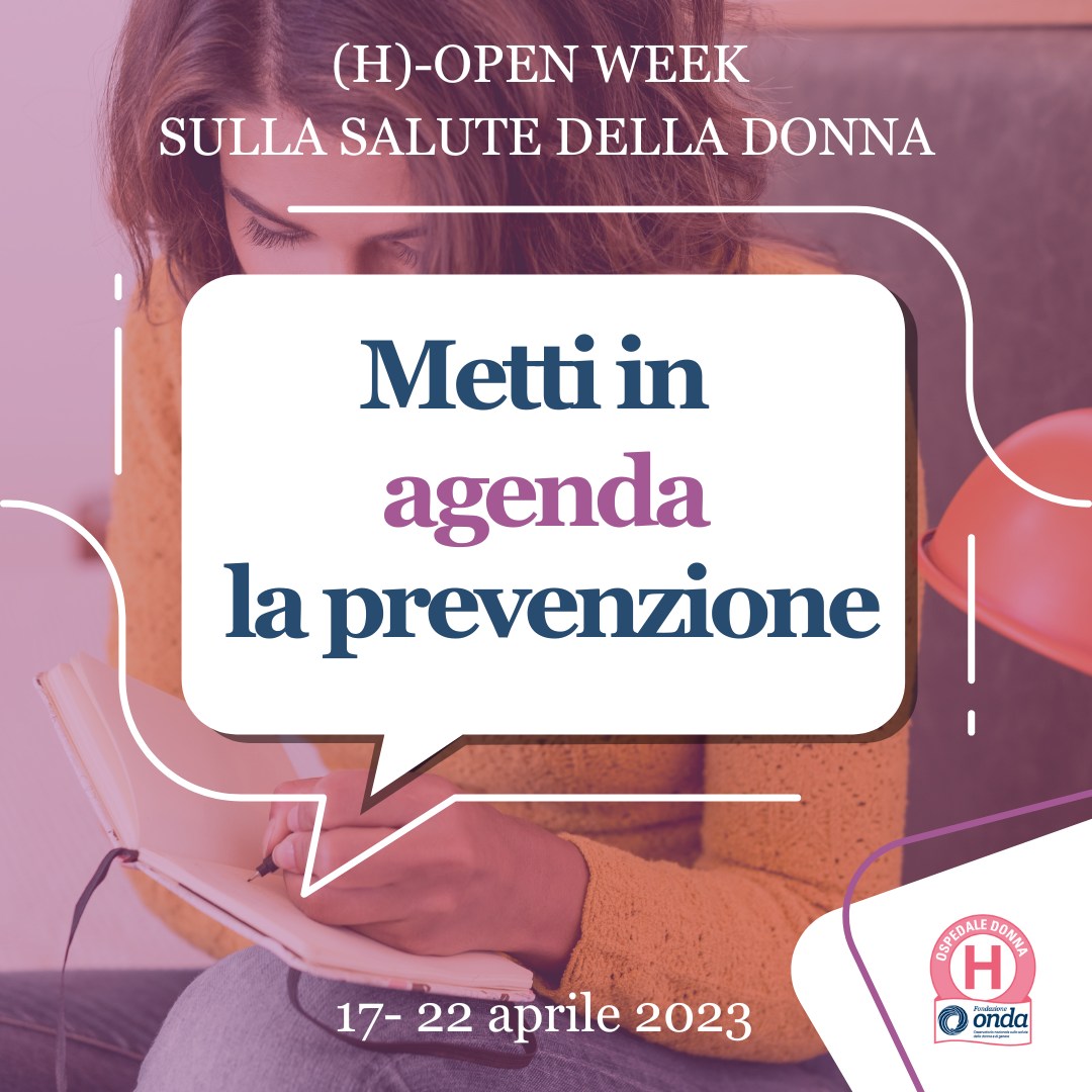 17-22 aprile (H)-Open Week Salute della Donna: le iniziative della ASL Roma 1